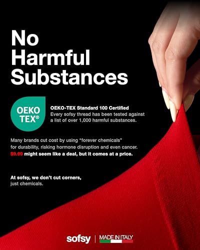 Sofsy Italian-Made 40 Den Opaque Tights for Women | Soft High-Waist Pantyhose Solid Color | 10-Year Hosiery Craftsmanshi